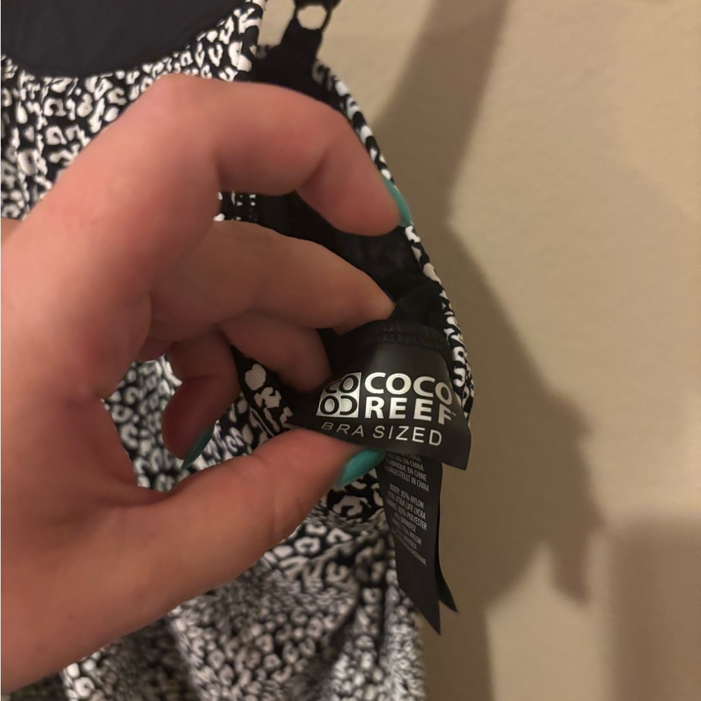 Coco Reef Printed Ultra Fit Underwire Bra-Sized Tankini Top - Picture 7 of 9